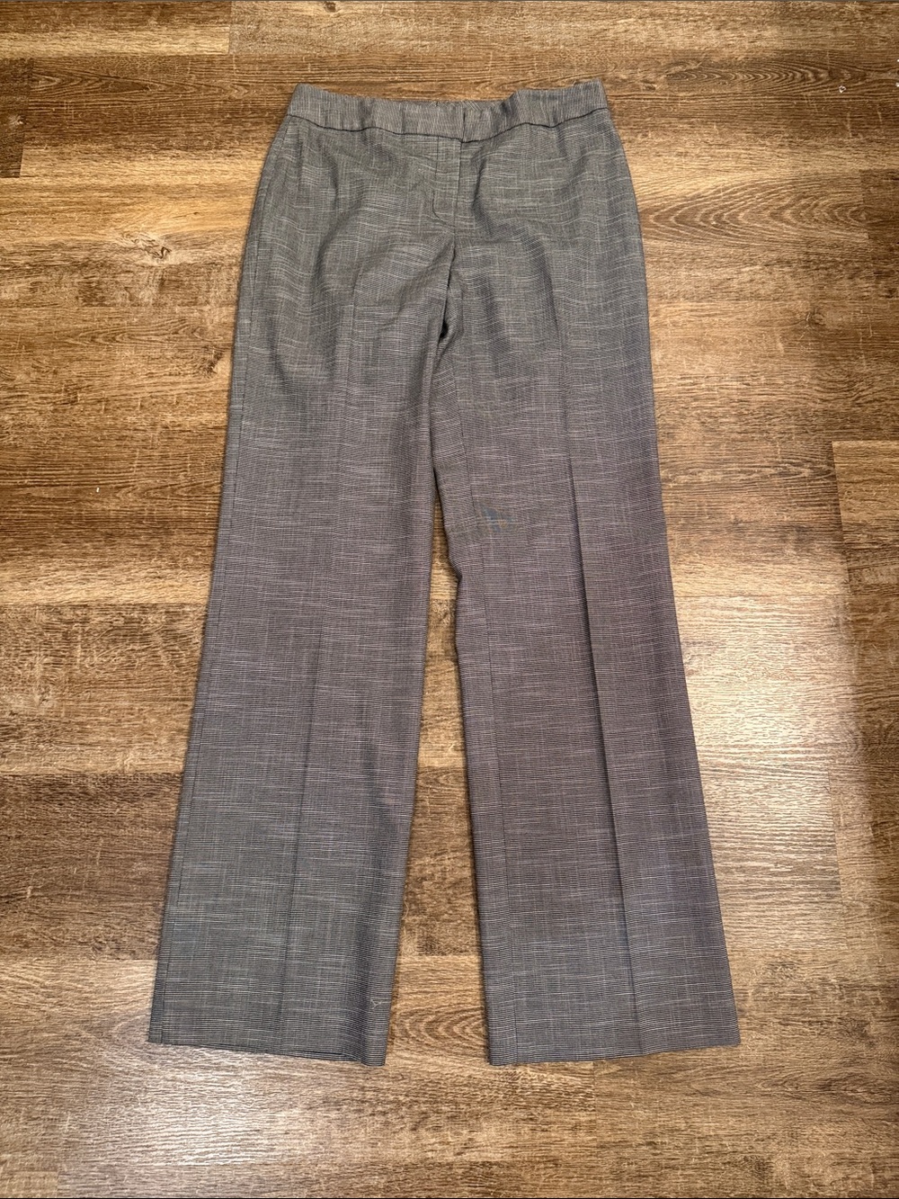 Classiques Entier Gray Straight-Leg Dress Pants